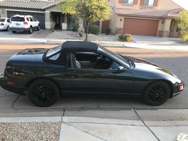 1994 Green Nissan 300ZX Convertible