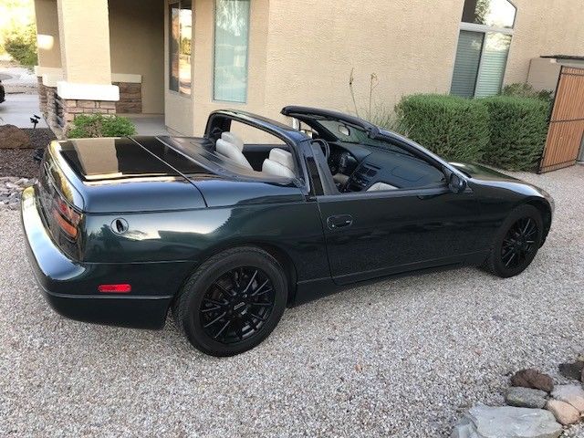 1994 Green Nissan 300ZX Convertible