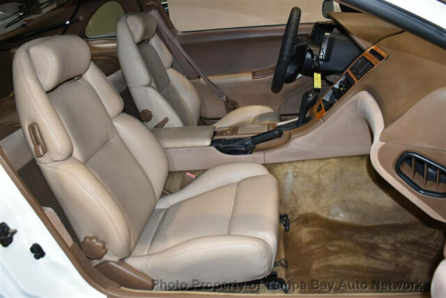 1993 White Nissan 300ZX Hatchback