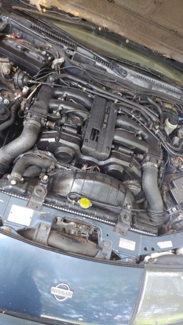 1992 Blue Nissan 300ZX Coupe