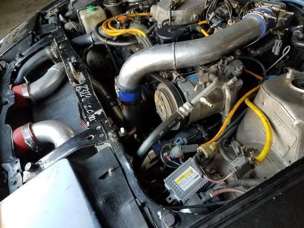 1984 Black Nissan 300ZX Coupe