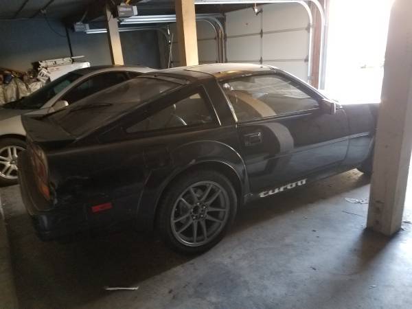 1984 Black Nissan 300ZX Coupe