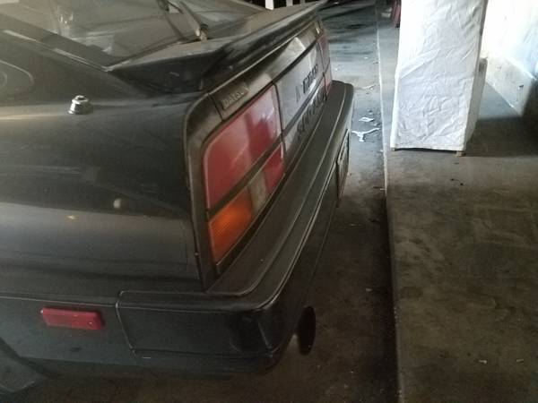 1984 Black Nissan 300ZX Coupe