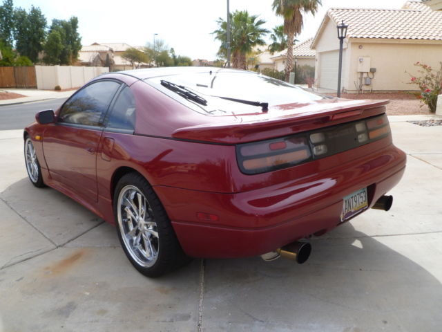 1991 Burgundy Nissan 300ZX Coupe