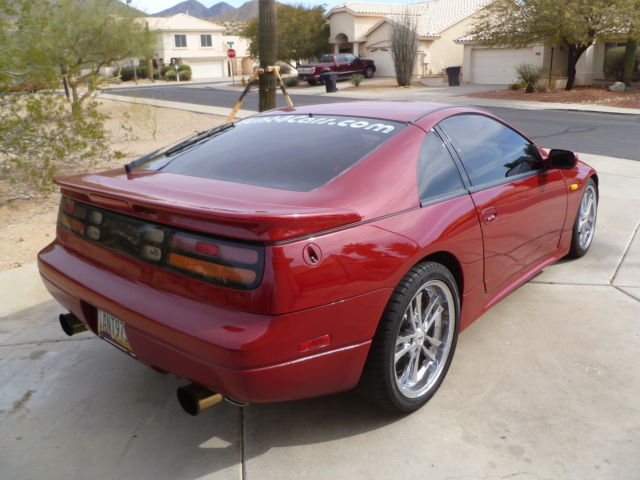 1991 Burgundy Nissan 300ZX Coupe