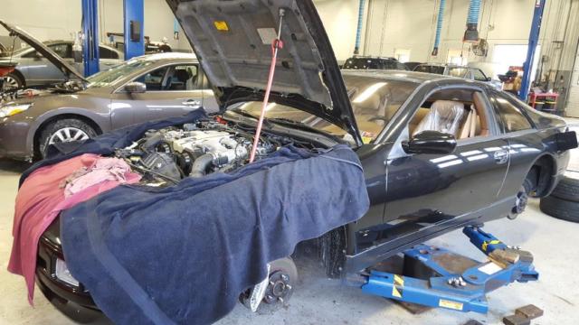 1991 Black Nissan 300ZX Coupe