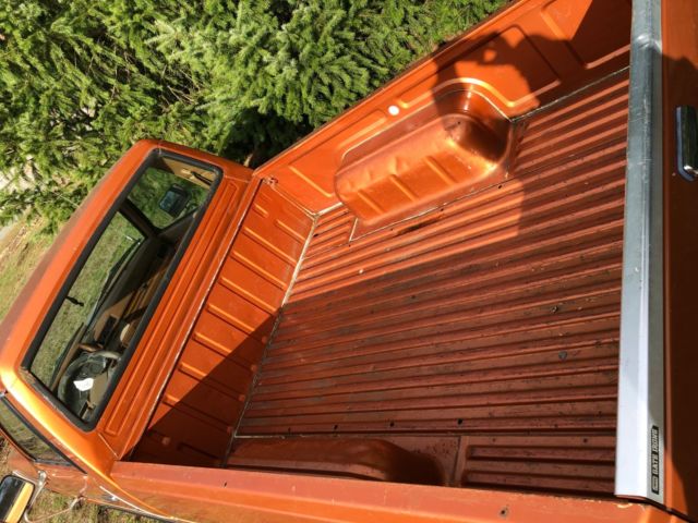 1986 Orange Nissan Other Pickups Standard Cab Pickup