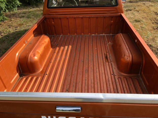 1986 Orange Nissan Other Pickups Standard Cab Pickup