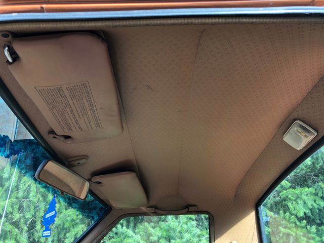 1986 Orange Nissan Other Pickups Standard Cab Pickup