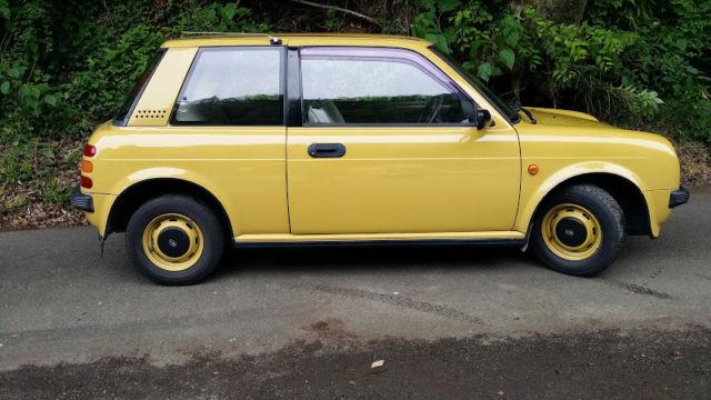 1987 Yellow Nissan Other Hatchback