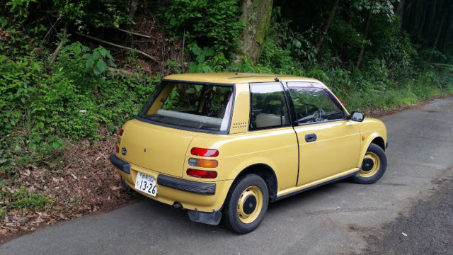 1987 Yellow Nissan Other Hatchback