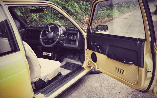 1987 Yellow Nissan Other Hatchback