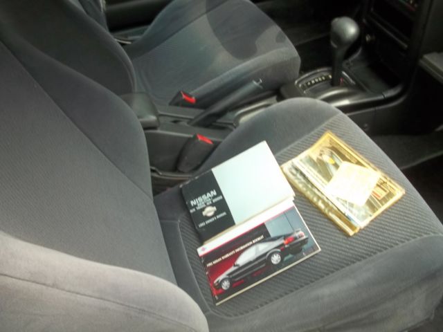 1992 Yellow Nissan NX Hatchback