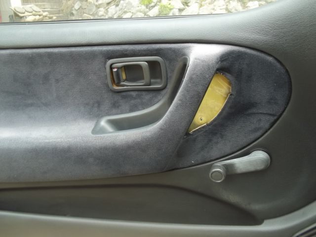 1992 Yellow Nissan NX Hatchback