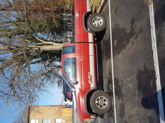 1993 Burgundy Nissan Other Pickups Extended Cab Pickup