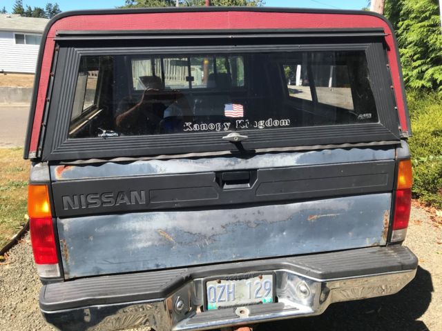 1990 Gray Nissan Other Pickups Extended Cab Pickup