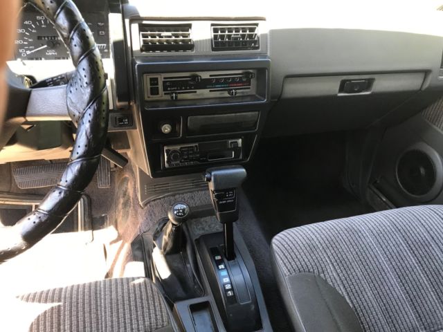 1990 Gray Nissan Other Pickups Extended Cab Pickup