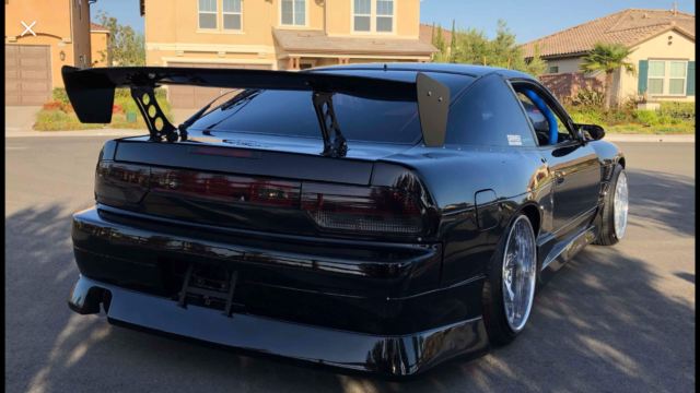 1980 Black Nissan S13 180SX Coupe