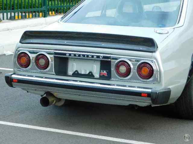 1980 Silver Nissan Skyline Coupe