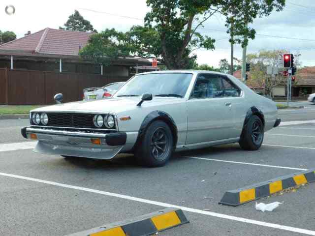 1980 Silver Nissan Skyline Coupe