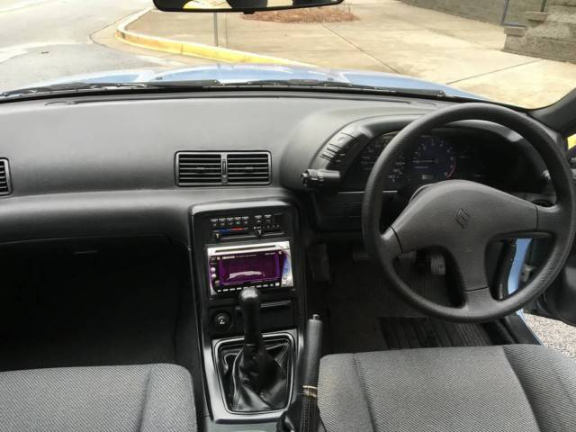 1991 Blue Nissan GT-R Sedan