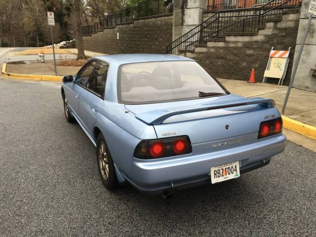 1991 Blue Nissan GT-R Sedan