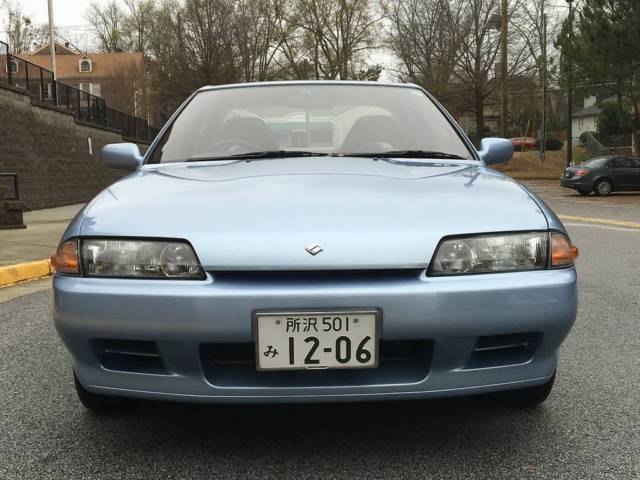 1991 Blue Nissan GT-R Sedan
