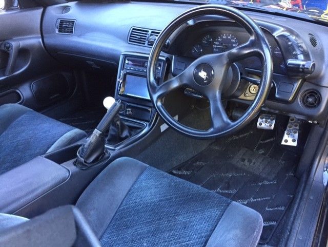 1991 Black Nissan Skyline Coupe