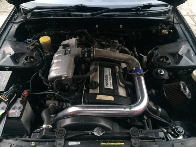 1991 Black Nissan Skyline Coupe