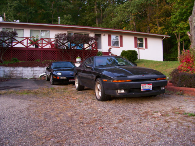 1987 Black Toyota Supra Hatchback