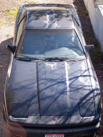 1987 Black Toyota Supra Hatchback