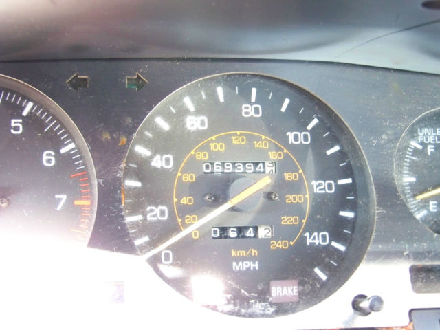 1987 Black Toyota Supra Hatchback