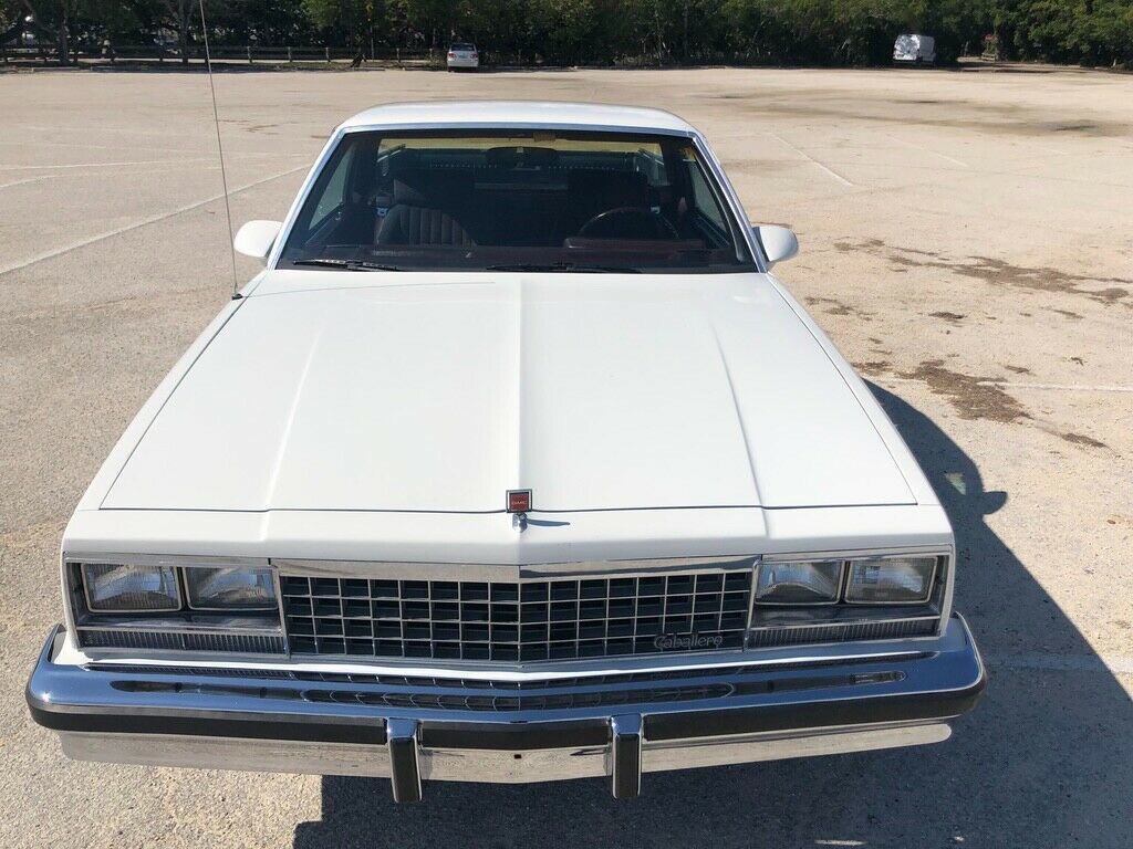 1987 White GMC Caballero Standard Cab Pickup