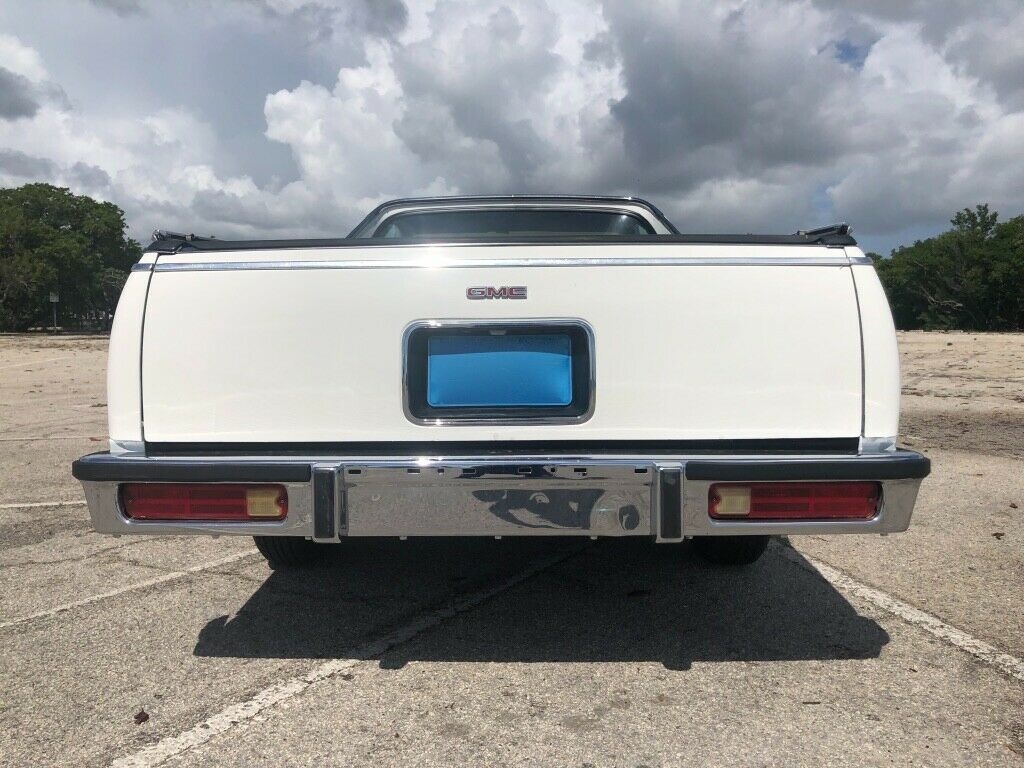 1987 White GMC Caballero Standard Cab Pickup