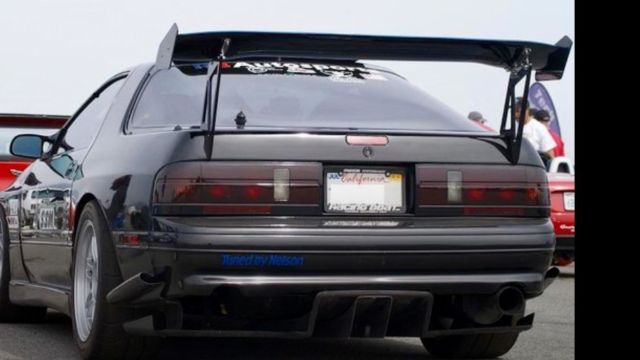 1991 Black Mazda RX-7 Coupe