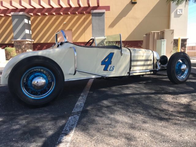 1926 White Ford Model T Convertible