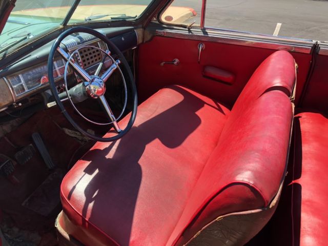 1946 GREEN Chrysler New Yorker Convertible