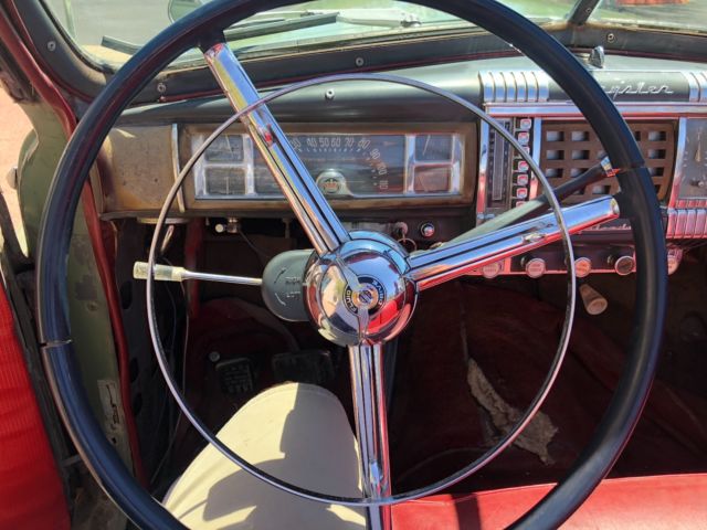 1946 GREEN Chrysler New Yorker Convertible