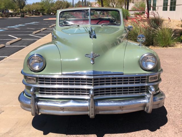 1946 GREEN Chrysler New Yorker Convertible
