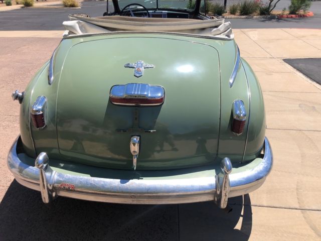 1946 GREEN Chrysler New Yorker Convertible