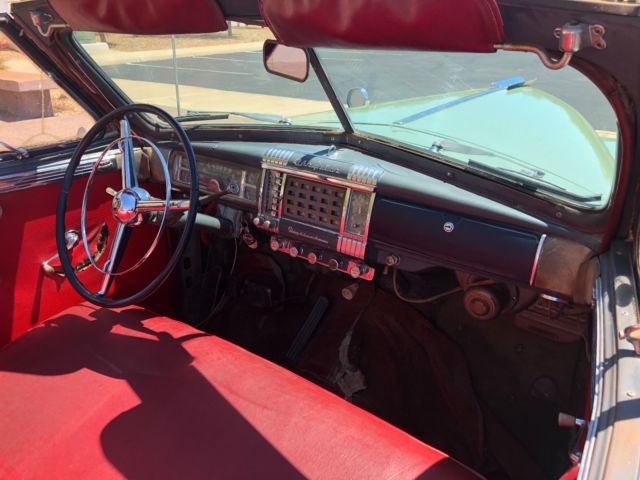 1946 GREEN Chrysler New Yorker Convertible