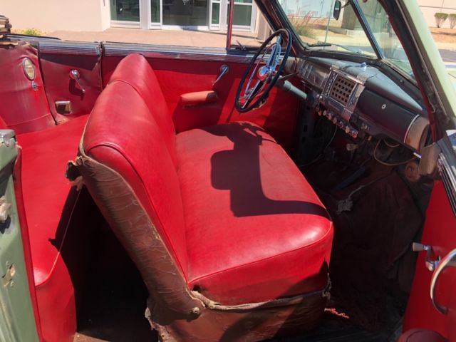 1946 GREEN Chrysler New Yorker Convertible