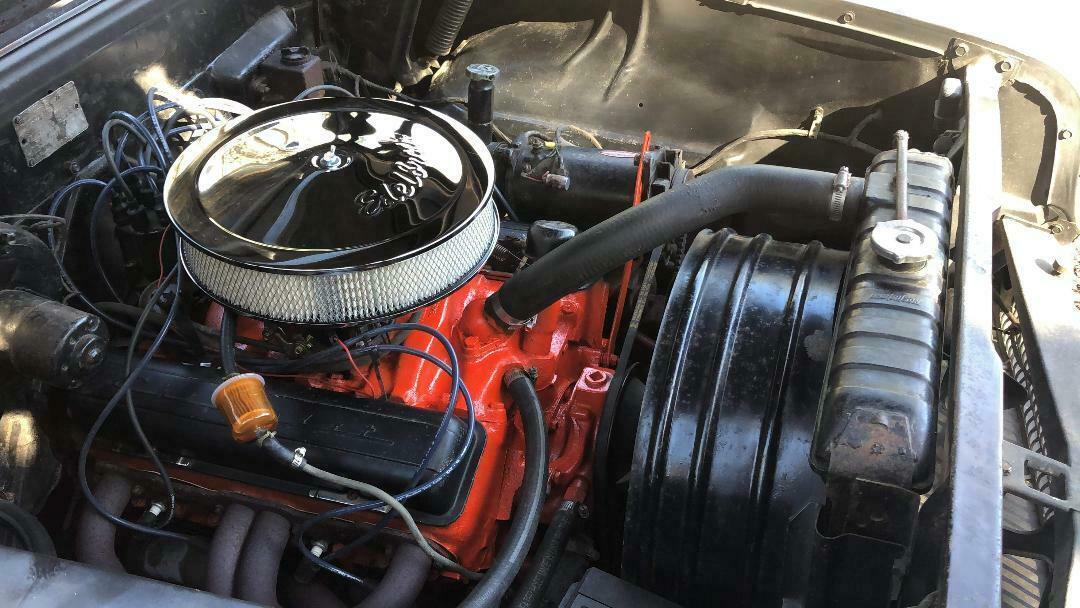 1958 Black Chevrolet Biscayne 4 DOOR (REAR HANDLES SHAVED)