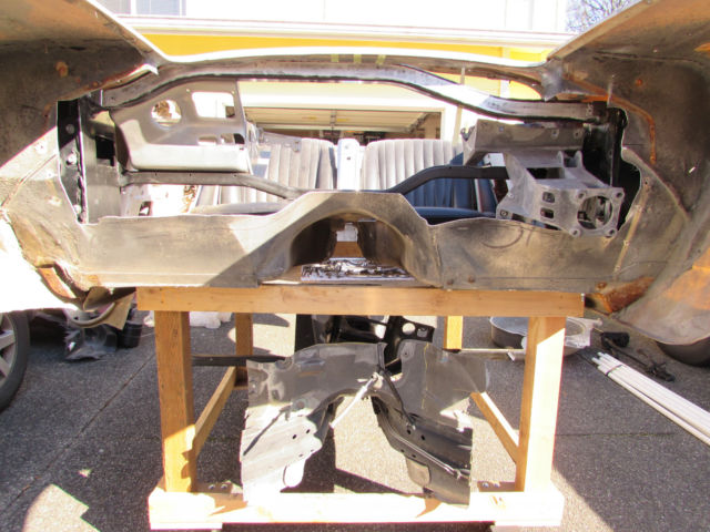 1962 Bare Fiberglass Chevrolet Corvette Convertible