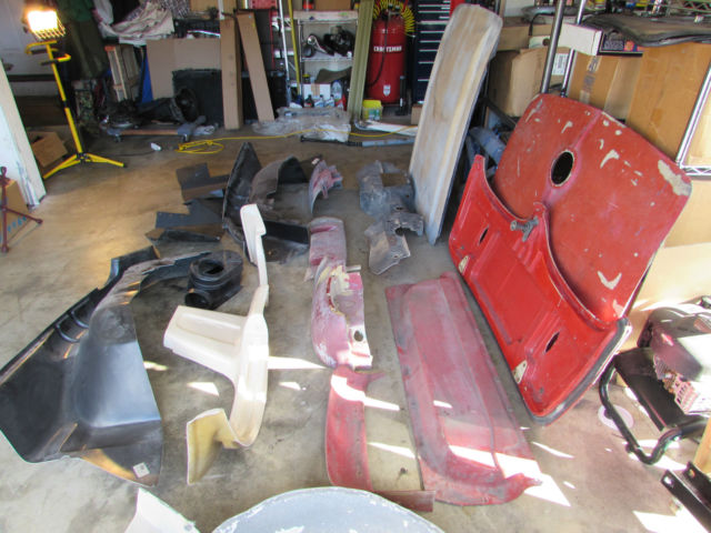 1962 Bare Fiberglass Chevrolet Corvette Convertible