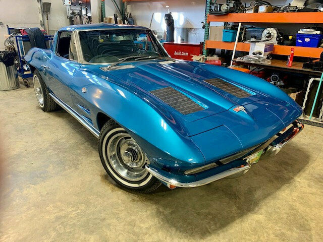1963 Blue Chevrolet Corvette Coupe