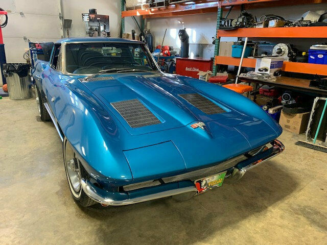1963 Blue Chevrolet Corvette Coupe