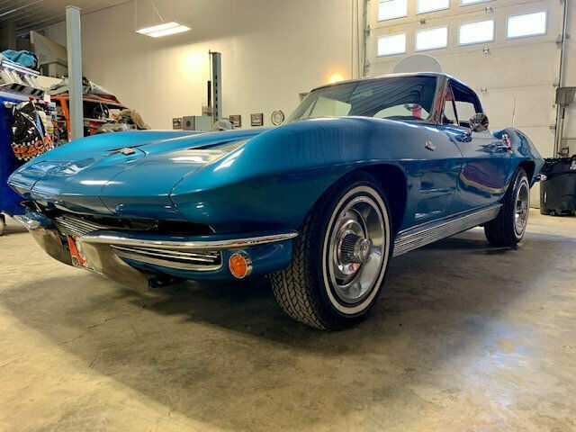 1963 Blue Chevrolet Corvette Coupe