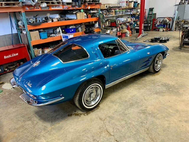 1963 Blue Chevrolet Corvette Coupe