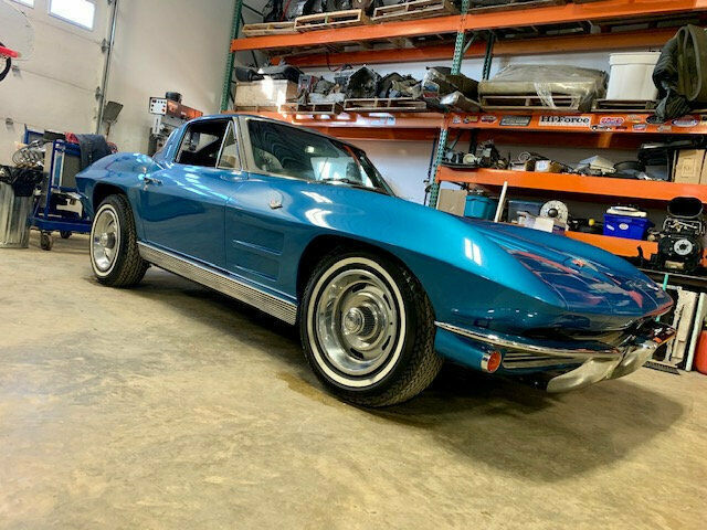 1963 Blue Chevrolet Corvette Coupe